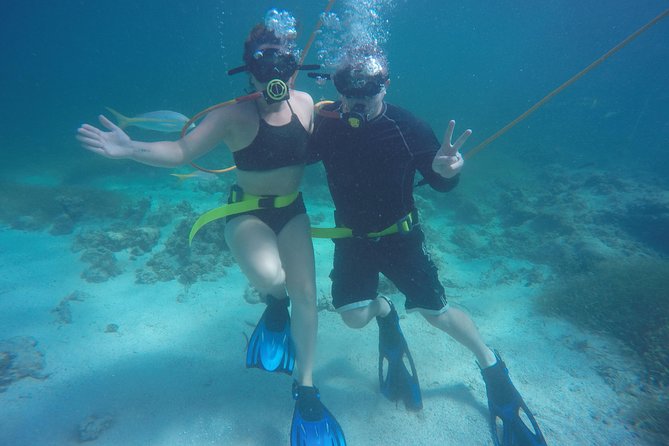 3 ADVENTURES: Sailing Catamaran Cruise - Hooka Diving - Snorkeling - The catamaran ride, music, and open bar