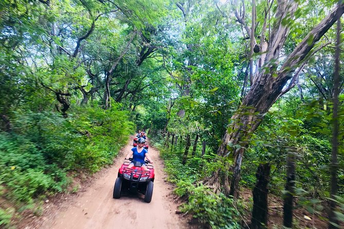 4x4 Dominican Adventure with Chocolate and Coffee Tasting - Getting comfortable on the ATV