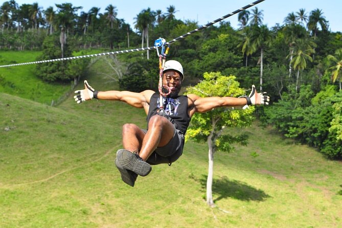 6 in 1 tours Full Day Safari, Zipline, Buggies and Horse Riding - Ziplining with included helmets