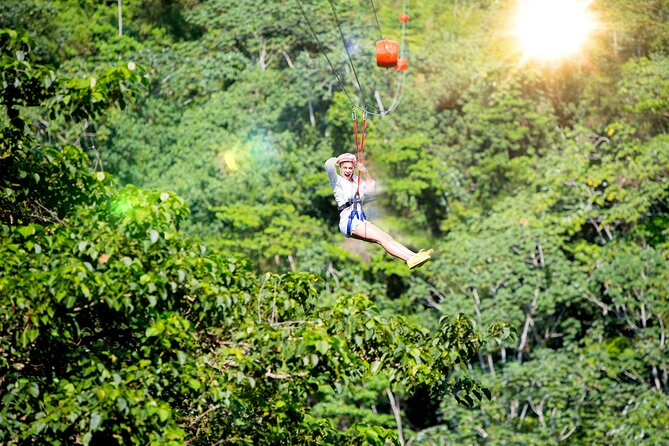 7 Tours Punta Cana: Zipline, Chairlift, ATV, Ride Horses, & More! - The chairlift and views from above