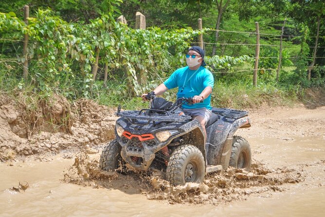 Adventure:4x4 ATV Cave and Dominican Culture At Punta Cana - Entering the Taino cave