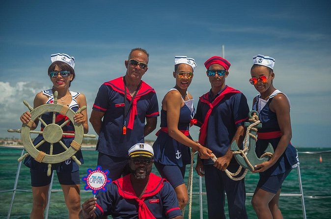 Adventure Combo: Party Boat Cruise & Parasailing - Swimming at Punta Cana’s Natural Pool