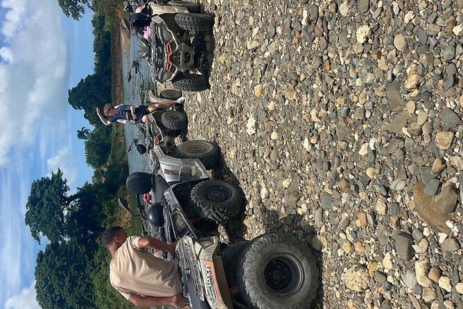 Adventure in Punta Cana ATV - The ATV ride: simple controls, real dirt