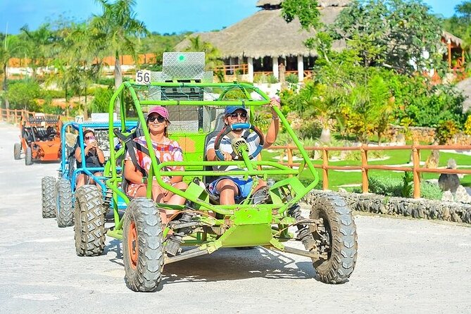 Adventure Tour con Buggies Ziplining Cenote y Taino Culture - Taino culture, performances, and the wider park visit