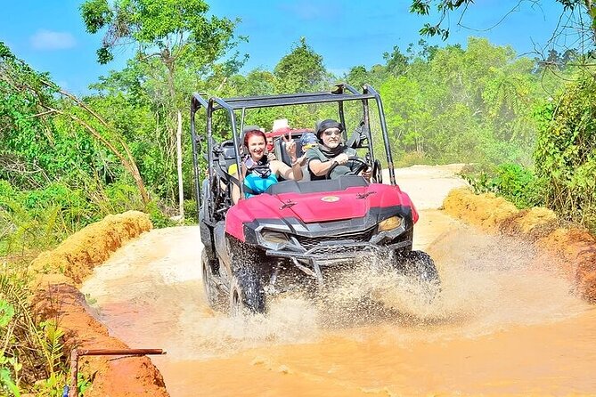 Adventure Tour con Buggies Ziplining Cenote y Taino Culture - Timing, group size, and practical comfort
