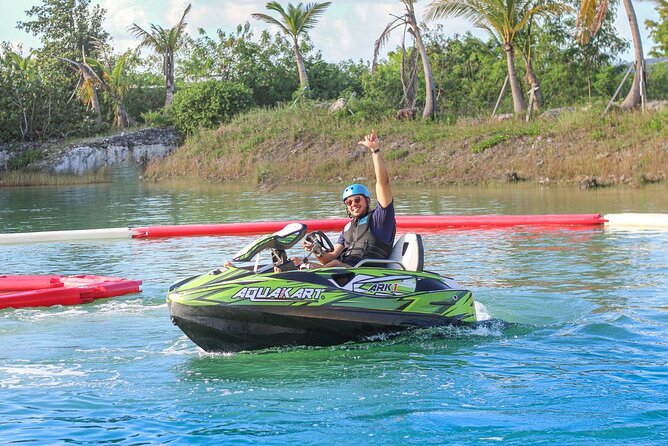 Aqua Adventure: Jet Ski + Aqua Karts - Hotel transfers from Punta Cana, Bávaro, and Uvero Alto