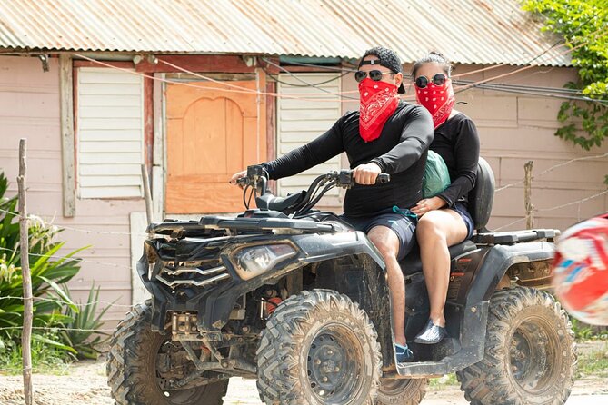 ATV and Buggy Excursion to the Beach and Water Cave in Punta Cana - Riding the trails by ATV or buggy