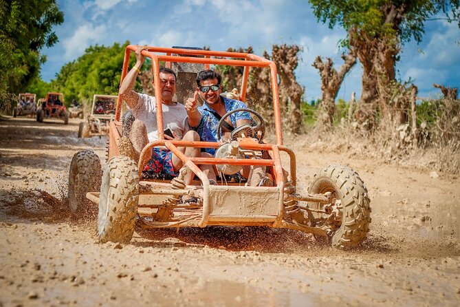 ATV Buggy Adventure in Punta Cana with Cultural Experience - Riding muddy trails from the ranch