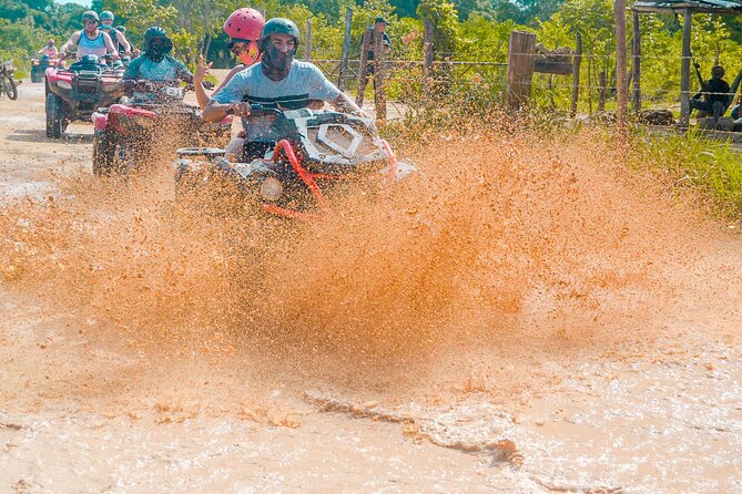 ATV through the cenote jungle, chocolate tasting AND coffee - Macao Beach: a welcome pause after the road