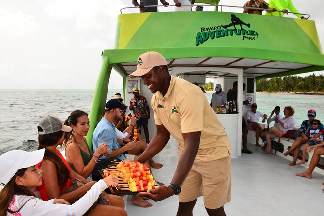 Bavaro Adventure Park Private Catamaran Tour with Transport - Snorkeling and the sandbar stop