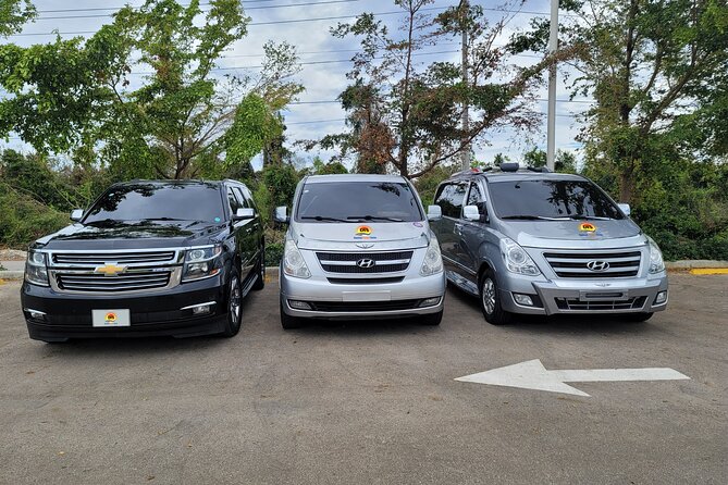 Bávaro To Punta Cana Airport (PUJ) One way - Choosing between a minivan and a luxury Suburban