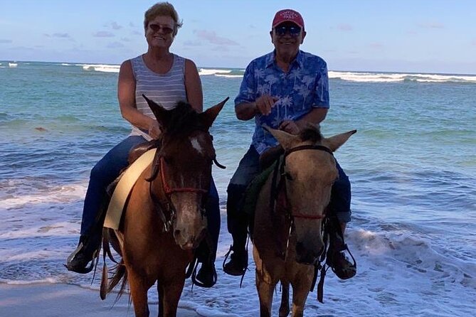 Beach Sunset Horseback Ride in Punta Cana - Photos, family fun, and the group atmosphere