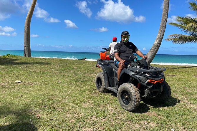 Best ATV Tour In Punta Cana - Playa Limón and a coconut straight from the tree