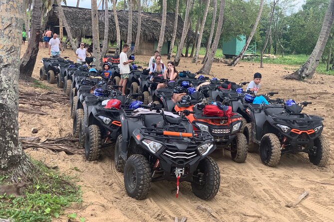 Best ATV Tour In Punta Cana - More than an hour beside the coconut trees at Playa Esmeralda