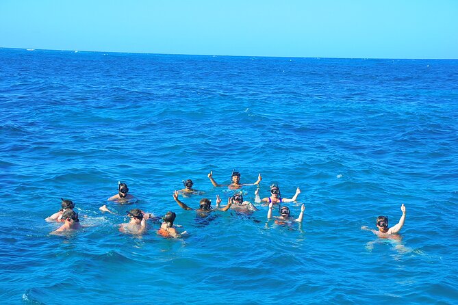 Boots and Booze in Punta Cana, A COUNTRY Party Boat Cruise - The 30-minute snorkeling stop