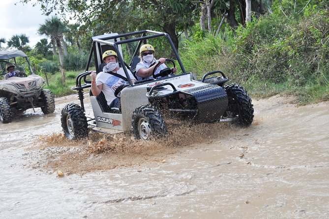 Buggies Extreme and Cenote Cave Adventure Half Day - The buggy ride: muddy, social, and more restricted than the name suggests