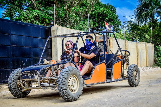 Buggy and ATV Tour in Punta Cana - The pool stop: a brief chance to slow down