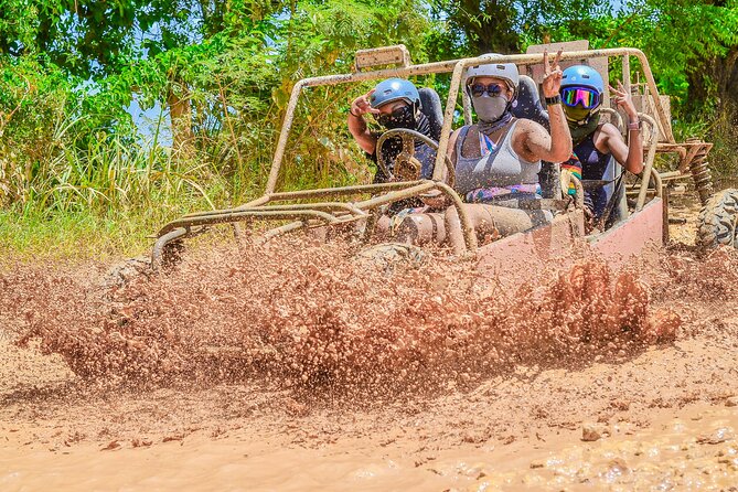 Buggy and ATV Tour in Punta Cana Taina Cave and Macau Beach - Taina Cave and the cool-water finish