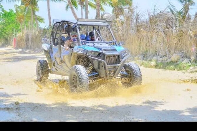 Buggy & ATV Outdoor Tour in Punta Cana - Cooling off inside a freshwater cave