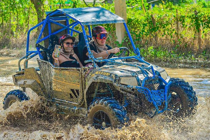 Buggy Predator Adventure Punta Cana - Cave, Beach and Mud - Macau Beach for a short coastal finish