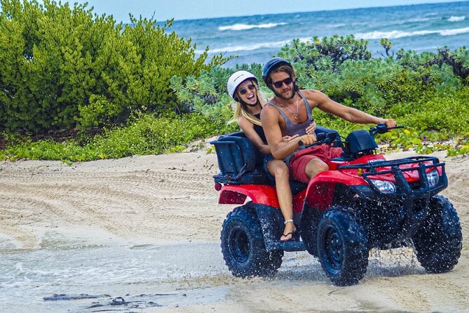 Buggy Punta Cana, Polaris, ATV, CanAm Boogies, Macao beach & Cave - Dust, mud, helmets, and protective gear