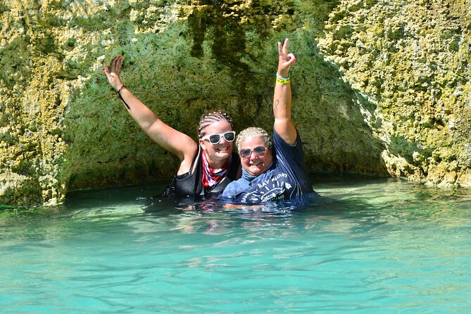 Buggy Ride, Cenote and Waterfall Pool at Bavaro Adventure Park - Relaxing at the Waterfall Pool