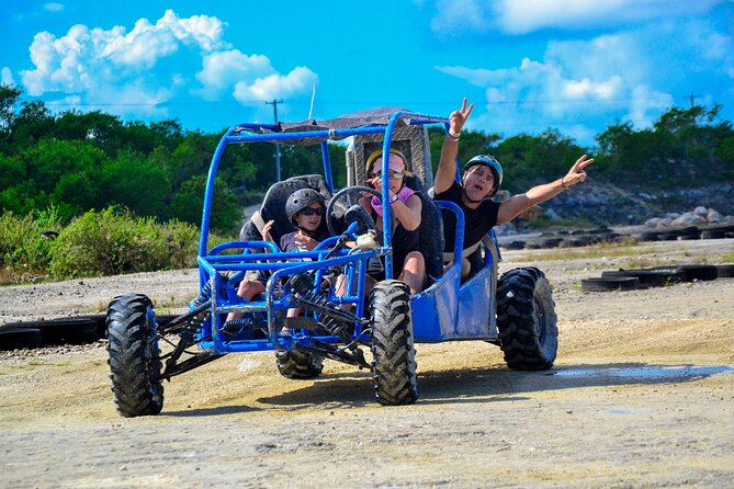 Buggy Ride, Cenote and Waterfall Pool at Bavaro Adventure Park - Dominican lunch, with drinks on your own