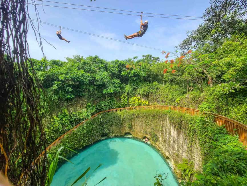 Buggy Ride, Zipline Splash & Waterfall Pool Combo with Lunch - Guides, safety, and group size