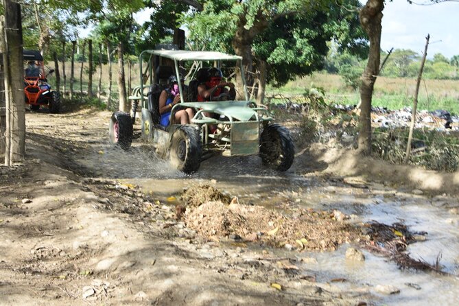 Buggy Route Adventure in Punta Cana - A cool swim inside a Taino cave