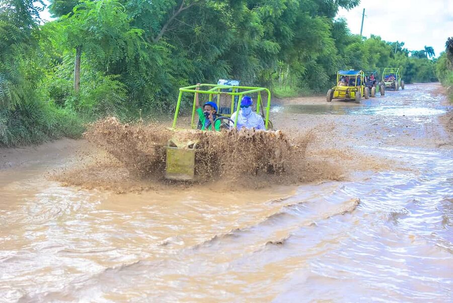 Buggy Tour in Punta Cana: Mamajuana - Coffee - Swimming in Cenote and Macao Beach - A Muddy Start in Punta Cana’s Countryside