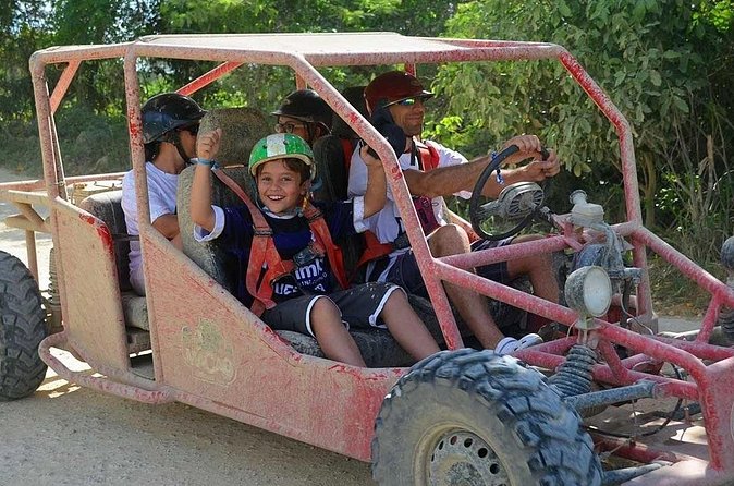 Buggy Tour Punta Cana Extreme Adventure - Swimming in a natural cave near Macao