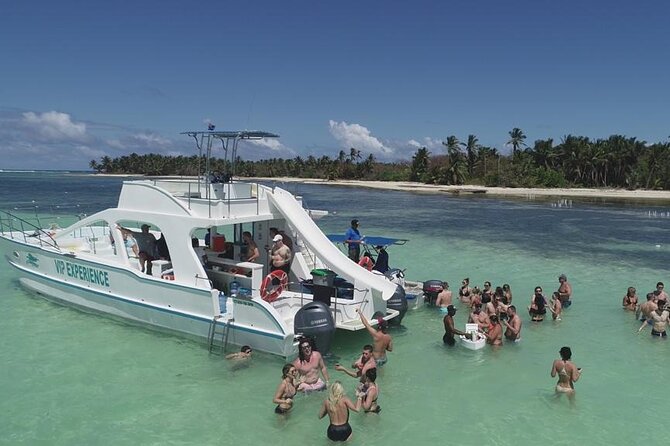 Caribbean Party Boat - The waterslide and floating bar stop