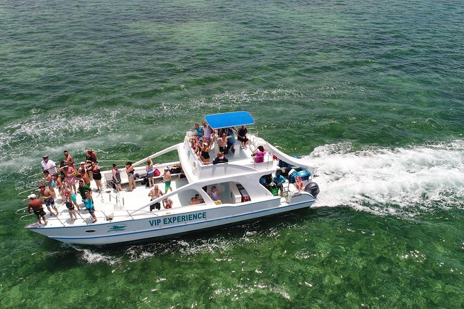 Caribbean Party Boat - The open bar, music, and party mood