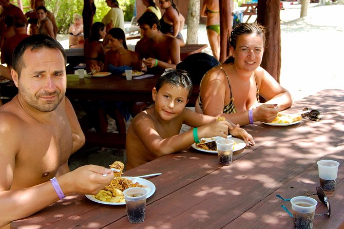 Catalina Island & Snorkeling Tour - Boarding the catamaran at La Romana