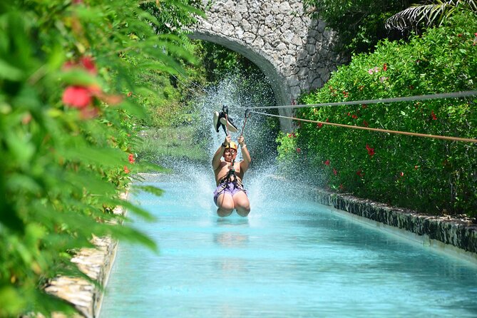COMBO: Zip Line, Cenote Blue Lagoon, Jungle River &Waterfall Pool - What this four-hour Punta Cana outing actually feels like