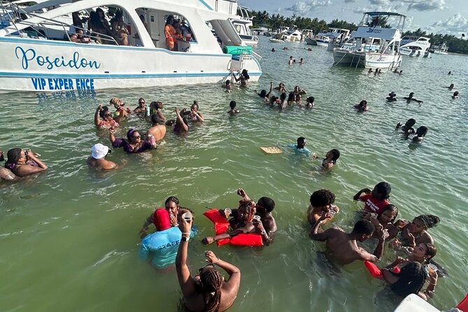 DE Hip Hop Boat Party for Adults and Free Drinks Only - Music, dancing, games, and the natural pool