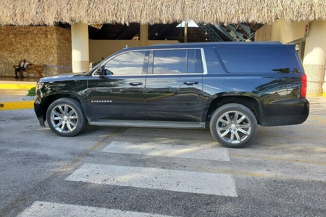 Deluxe SUV Private Round Trip Airport Transfer Uvero Alto Hotels 1-5 Passenger - What $120 means for your group