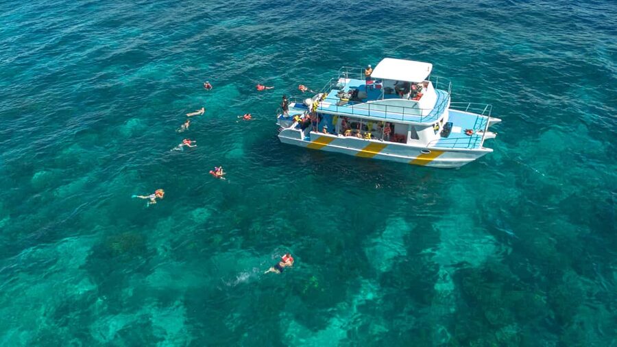 diving without a license catalina island from punta cana - Catalina beach, barbecue, and drinks