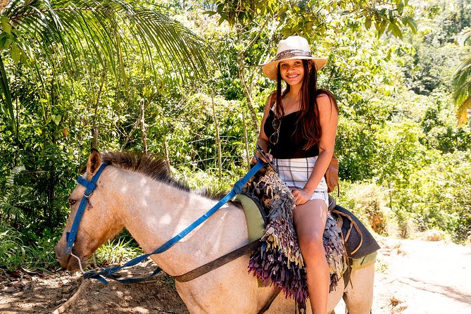 El Limon Waterfall and Bacardi Island Tour from Punta Cana with Lunch Included - Horseback riding through coffee and cocoa farms
