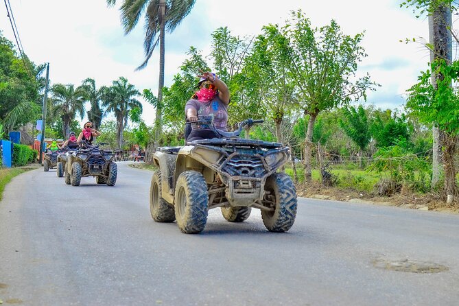 Enjoy ATV and Buggy Without Limits - Cooling off inside the Taína cave