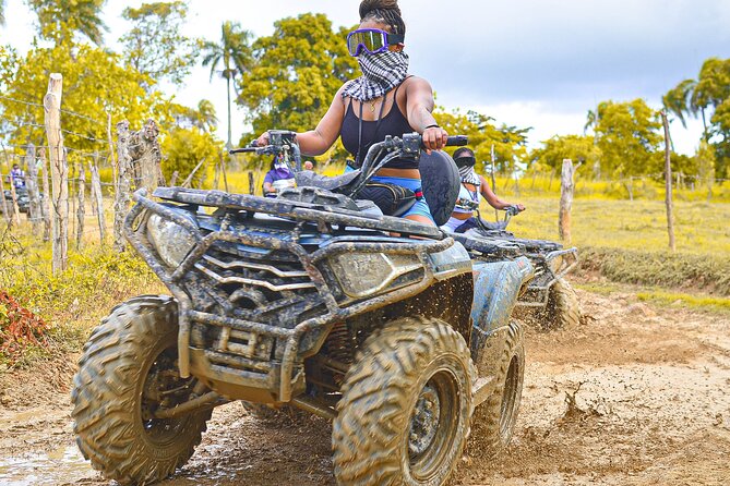 Experience in quadricycle ATV Punta Cana Playa Campo and Tradition - Organic farm tastings and a typical Dominican house