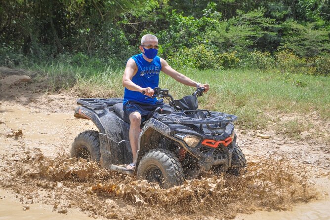Extreme Adventure in Atv -Punta Cana - El Hoyo Cave and its clear cenote