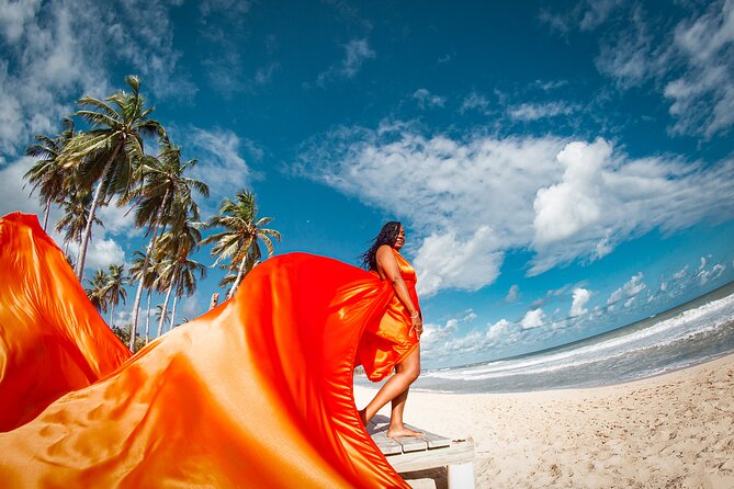Flying Dress Photoshoot (1 Dress) – Punta Cana – Pro Photographer - What the one-hour beach session feels like