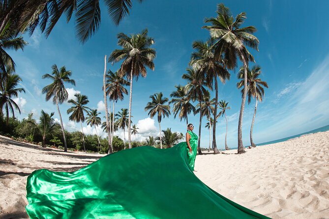 Flying Dress Photoshoot (1 Dress) – Punta Cana – Pro Photographer - The photo package and what you actually receive