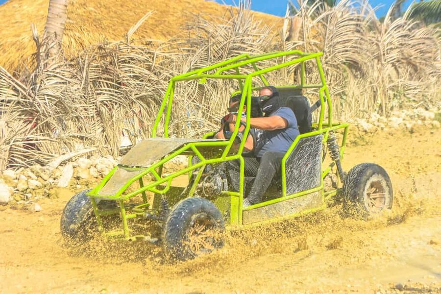 From Punta Cana: Countryside Off-Road Buggy Adventure - A muddy start in the Dominican countryside