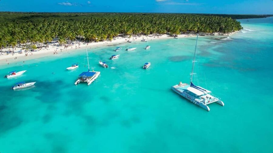 From Punta Cana: Saona Island Day Trip with Buffet Lunch - Buffet lunch, drinks, and the party atmosphere