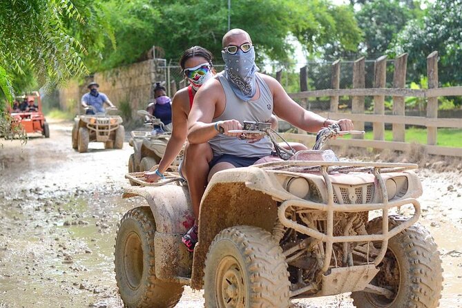 Full-Day Adventure with ATV, Party Boat, Snorkel & Coffee Tasting - ATV riding starts the countryside section