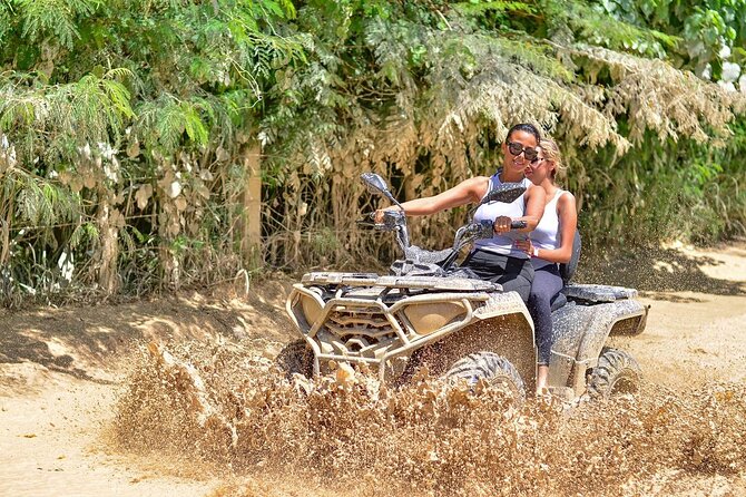 Full-Day Adventure with ATV, Party Boat, Snorkel & Coffee Tasting - Macao Cave brings a cool freshwater break