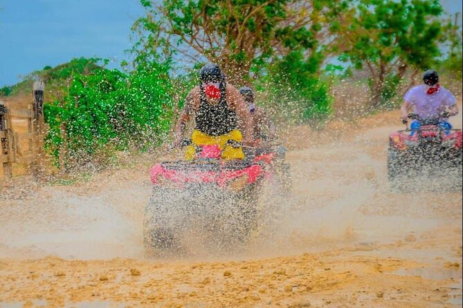 Full Day ATV, Coffee, Chocolate Tasting & Party Boat - Macao Beach and the Atlantic view