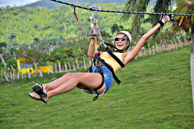 Full-Day La Hacienda Dune Buggy with Zipline & Horseback Activity - Macao Beach gives the day a strong finish